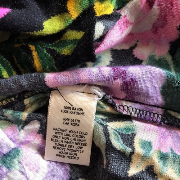 Urban Outfitters Kimchi Blue Purple Pink Floral Cover Up Strapless Romper - Picture 7 of 7